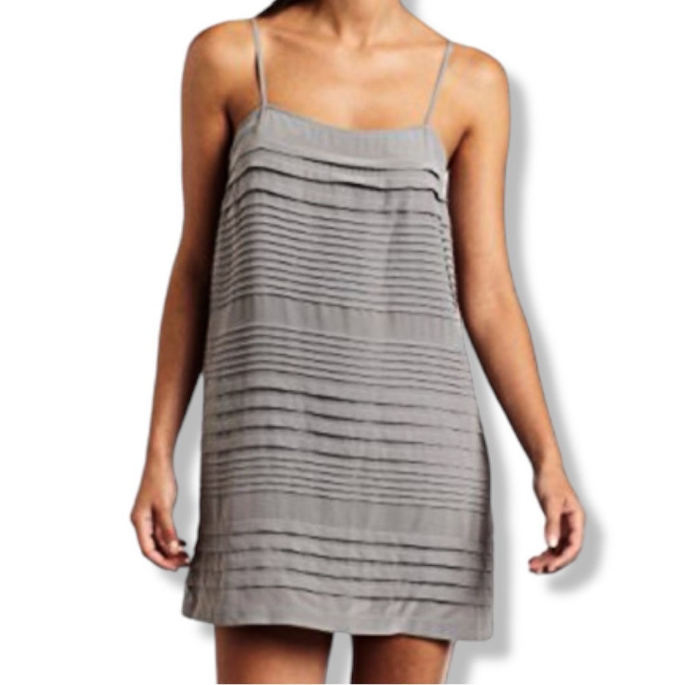 Joie Strapless Dress in Elegant Gray